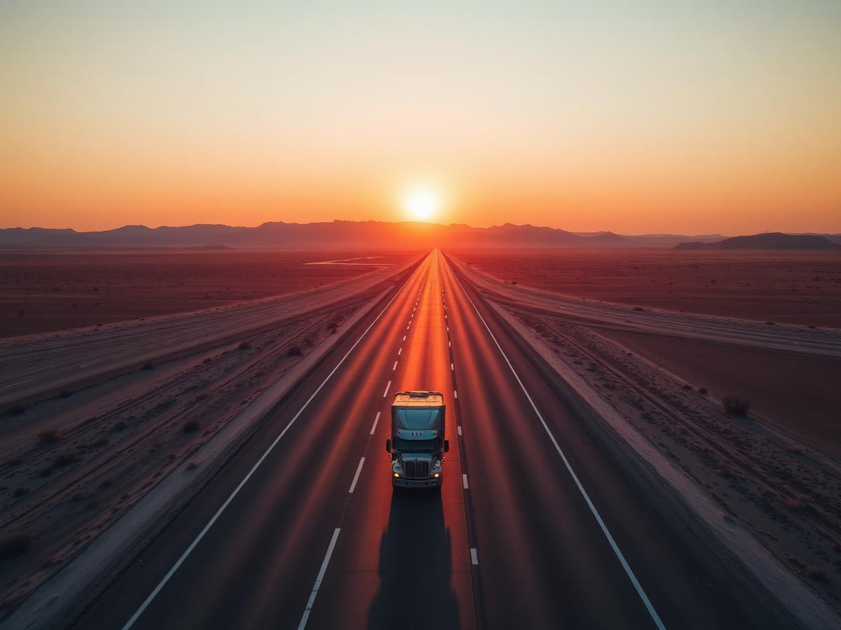 Long Haul Power — American semi truck fleet photography